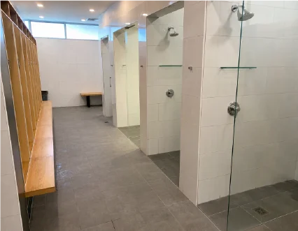 Change Rooms & Showers