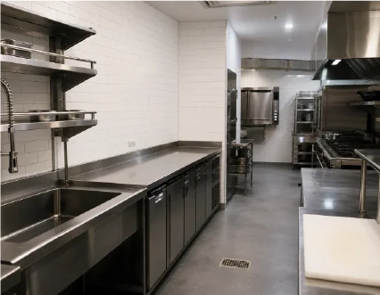 Kitchen & Prep Areas