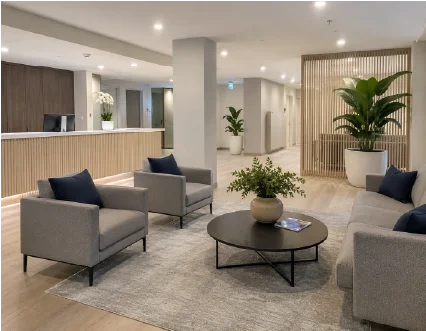 Reception & Common Areas